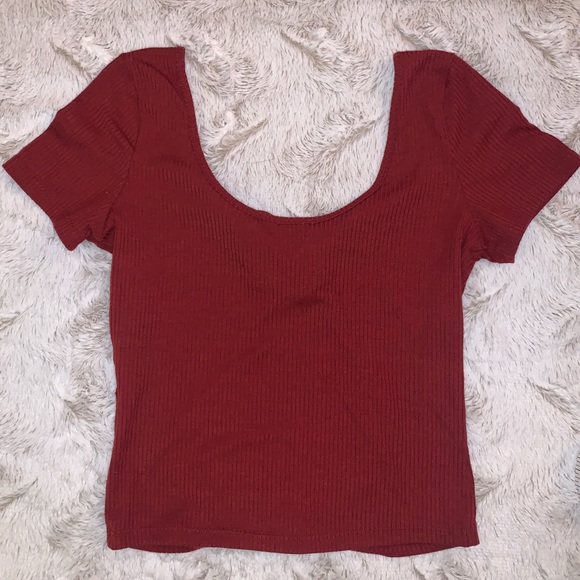 Garage - Red Crop Top - Picture 5 of 7